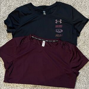 Set of 2 Under Armour Women's Run Shirts